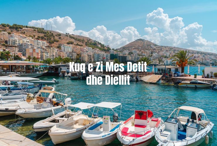 Kuq e Zi Mes Detit dhe Diellit