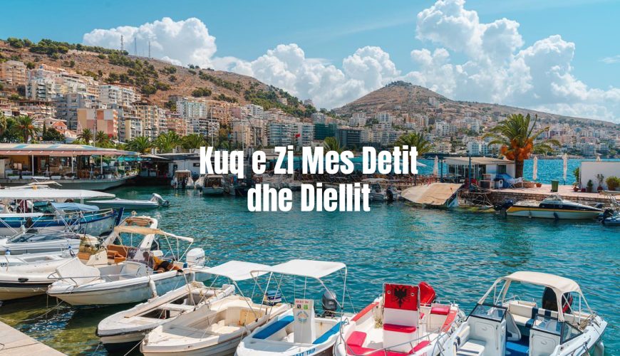 Kuq e Zi Mes Detit dhe Diellit
